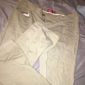 dickies straight leg boot cut jeans